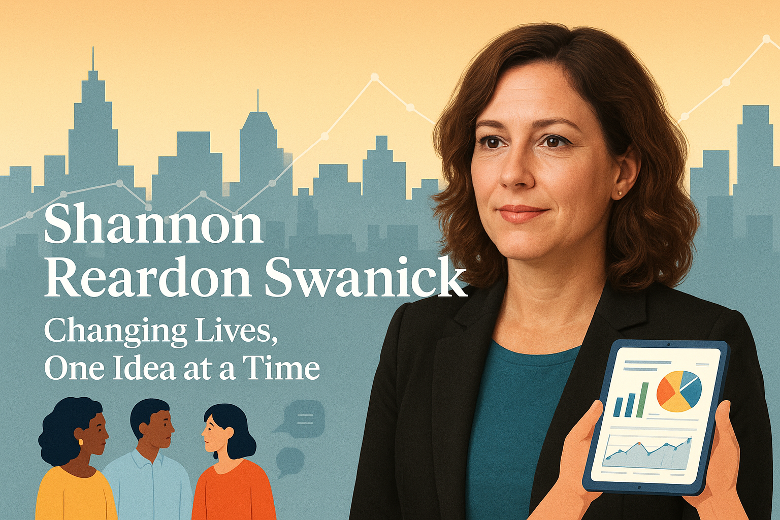 t: Shannon Reardon Swanick leadership and impact illustration