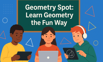 Geometry Spot – Students learning geometry through fun and interactive online games and activities