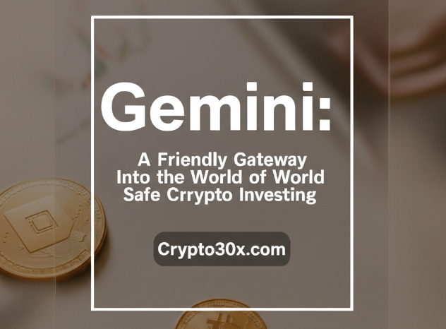 Crypto30x.com Gemini: A Friendly Gateway Into the World of Safe Crypto Investing