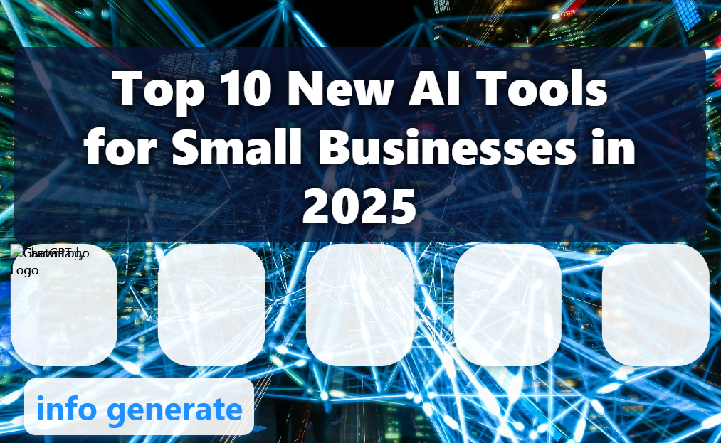 Top 10 New AI Tools for Small Businesses in 2025
