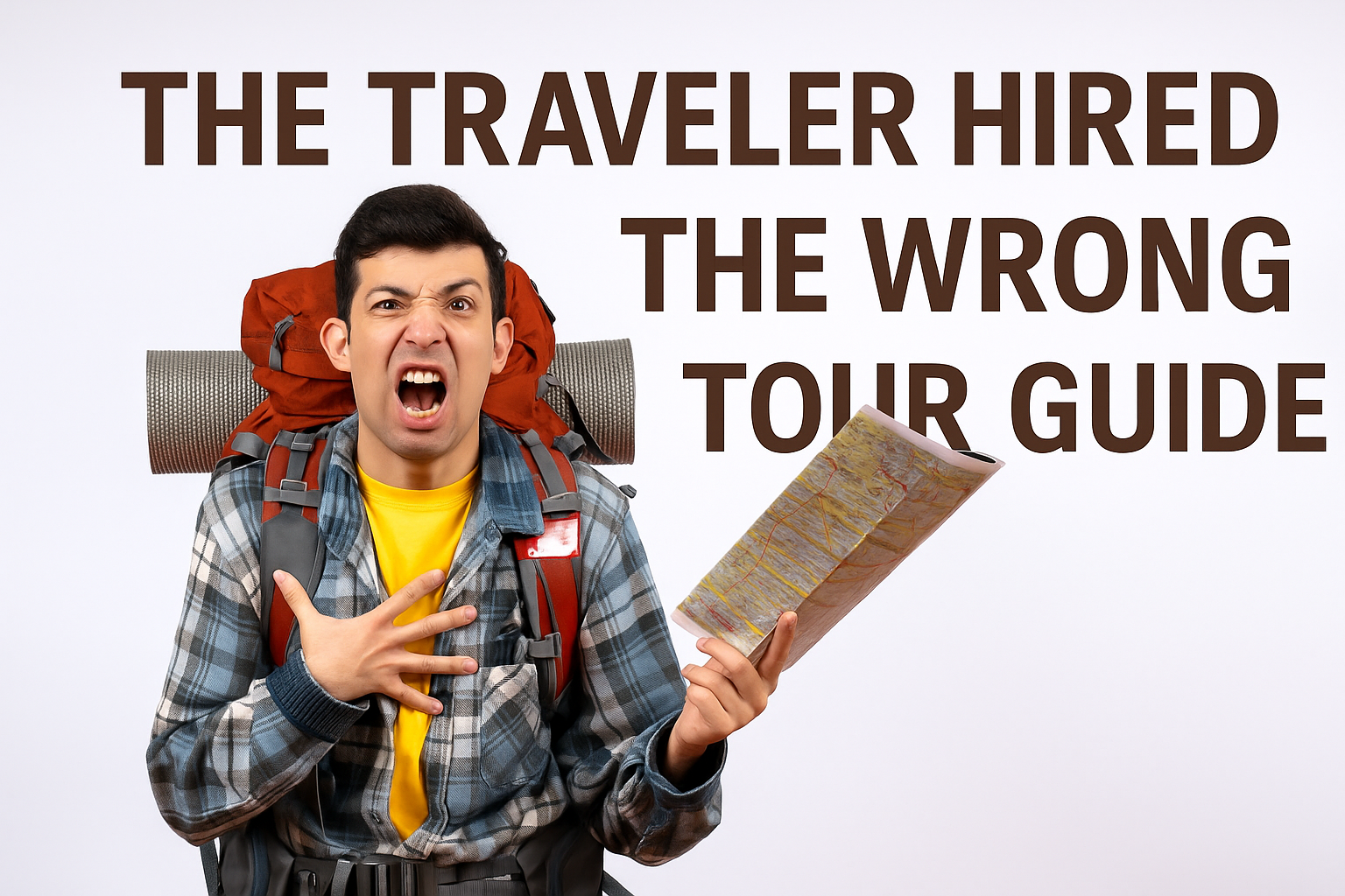 The Traveler Hired the Wrong Tour Guide