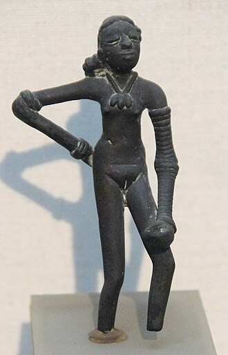 Artist unknown, prehistoric
Year c. 2300–1750 BC
Type bronze
Dimensions 10.5358 cm × 5 cm (4 1/8 in × 2 in )
Location National Museum, New Delhi, Delhi