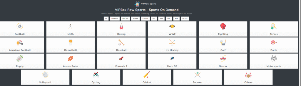 viprow.us.com website