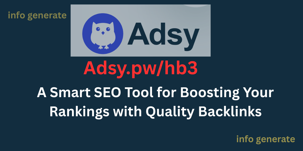 Adsy.pw/hb3: A Revolutionary Tool to Improve Your SEO Rankings