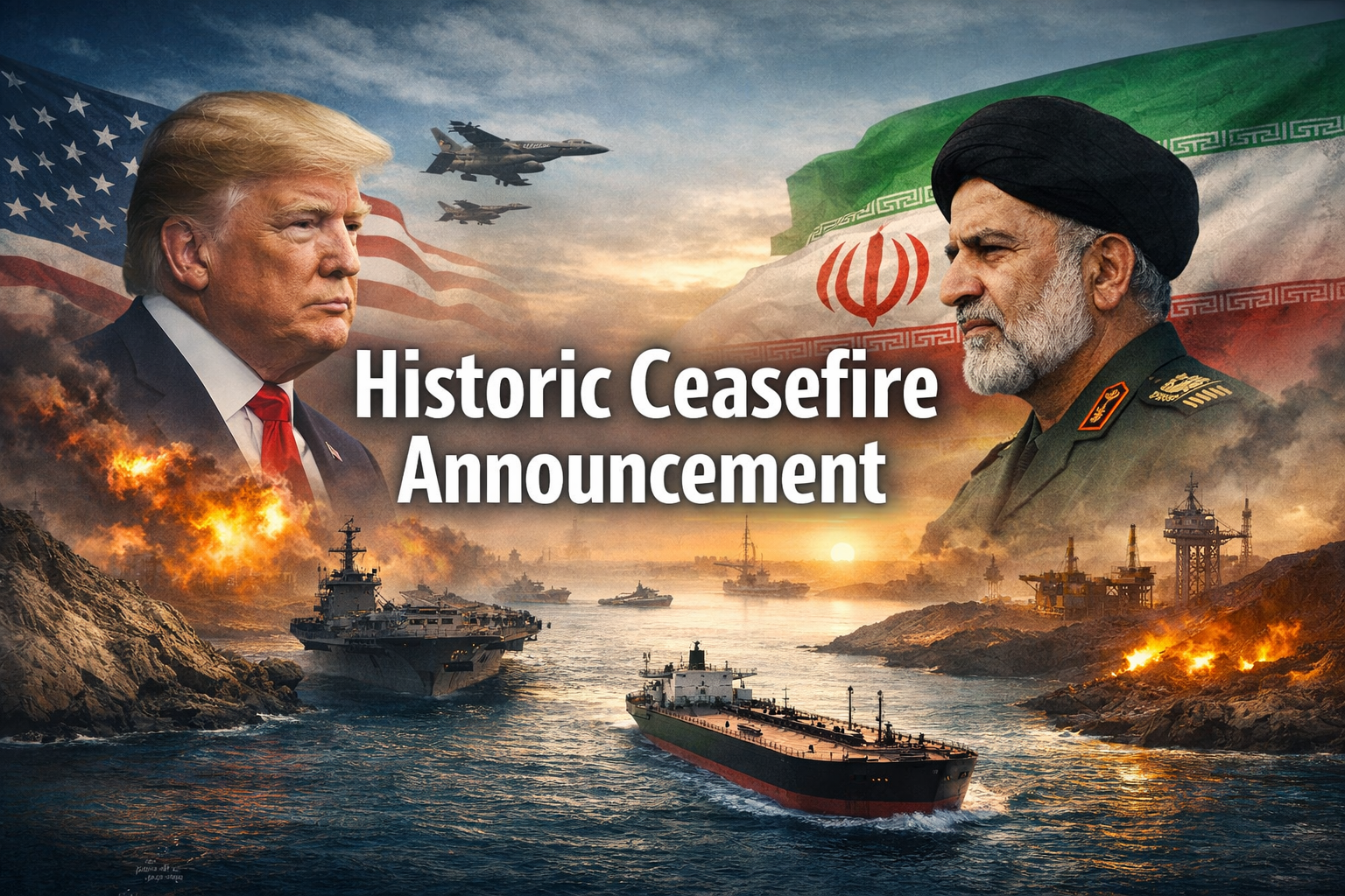 Us iran Ceasefire .